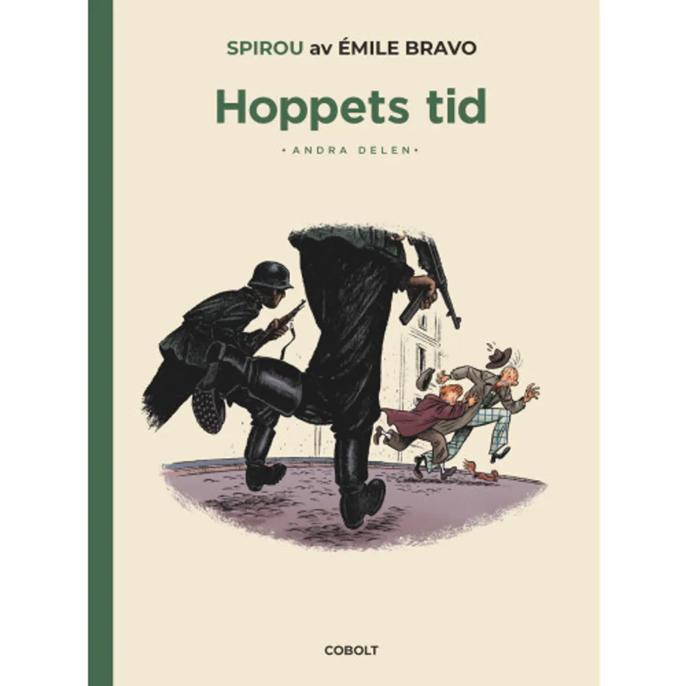 Bryssel, hösten 1940. Tiderna är hårda och Spirou och Nicke lider som många andra i det ockuperade Belgien av ständig brist på både mat och pengar. Då får Spirou en lysande idé: att han och Nicke ska starta en dockteater för att på så vis kunna sprida glädje bland barnen, samtidigt som de kan tjäna ihop till det nödvändigaste.Det tysk-judiska konstnärsparet Felix och Felka hjälper dem med att konstruera kulisser och dockor, och Nicke skriver en pjäs med honom själv och Spirou i ett par av huvudrollerna. Föreställningen blir snabbt populär och med ekonomisk hjälp från en mecenat börjar de turnera Belgien runt och spela i skolorna. Även om framgångarna för dockteatern löser deras akuta problem, så dyker det snart upp nya. Nicke blir förälskad och börjar leva dubbelliv, vilket får Spirou att tappa förtroendet för sin bäste vän. Och ryktena som når honom om hans försvunna flickvän, den judiska flickan Kassandra som han mötte på hotell Moustic, gör honom alltmer orolig för hennes säkerhet. Spirou har mer eller mindre bestämt sig för att resa till Polen och försöka få henne fri från arbetslägret hon sägs ha förts till, då händelseutvecklingen tar en oväntad och brutal vändning Den andra delen av fyra i Émile Bravos tragikomiska och humanistiska serieroman som kombinerar dramatik, spänning och humor med en verklighetsbaserad skildring av Belgien under andra världskriget.     Format Inbunden   Omfång 90 sidor   Språk Svenska   Förlag Cobolt Förlag   Utgivningsdatum 2019-09-26   Medverkande Émile Bravo   Medverkande Per A.J. Andersson   Medverkande Peter Sparring   ISBN 9789188897060  . Böcker.