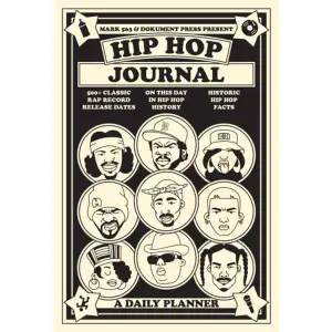 A daily planner with facts on what happened on this day in hip hop history! The Hip Hop Journal provides you with a notebook as well as a daily update on the most important historical events that took place in hip hop culture on each date. Simply turn to todays page to find out what classic records were released on this day in the past, and next to it note your schedule, ideas, grocery list, or why not your rhymes. Get inspired by what has happened in hip hops past and make the most of your day!The journal offers a variety of facts, from record releases and movies to important cultural events relating to the development of hip hop culture over the last 45+ years. The Hip Hop Journal is a loving celebration of the rich body of work that builds one of the most influential cultures of our times, and an invaluable help in planning your day-to-day activities. In the Hip Hop Journal you plan your year accompanied by the many events in hip hop history, visualised by hip hop illustrator Mark 563s illustrations, depicting the most iconic rappers and hip hop personalities from the 70s until today. You may not know them all, but if you spend a little time every day, listening and catching up on the classic record releases listed in this book, you will be close to a PhD in hip hop by the end of the year. The Hip Hop Journal is the latest title in Dokument Press publications related to hip hop, graffiti and street art, and it is the third release with illustrator Mark 563, following the tremendously popular Hip Hop Coloring Book and Hip Hop Coloring Book: East Coast Edition.     Format Inbunden   Omfång 208 sidor   Språk Engelska   Förlag Dokument Press   Utgivningsdatum 2020-11-02   Medverkande Björn Almqvist   ISBN 9789188369444  