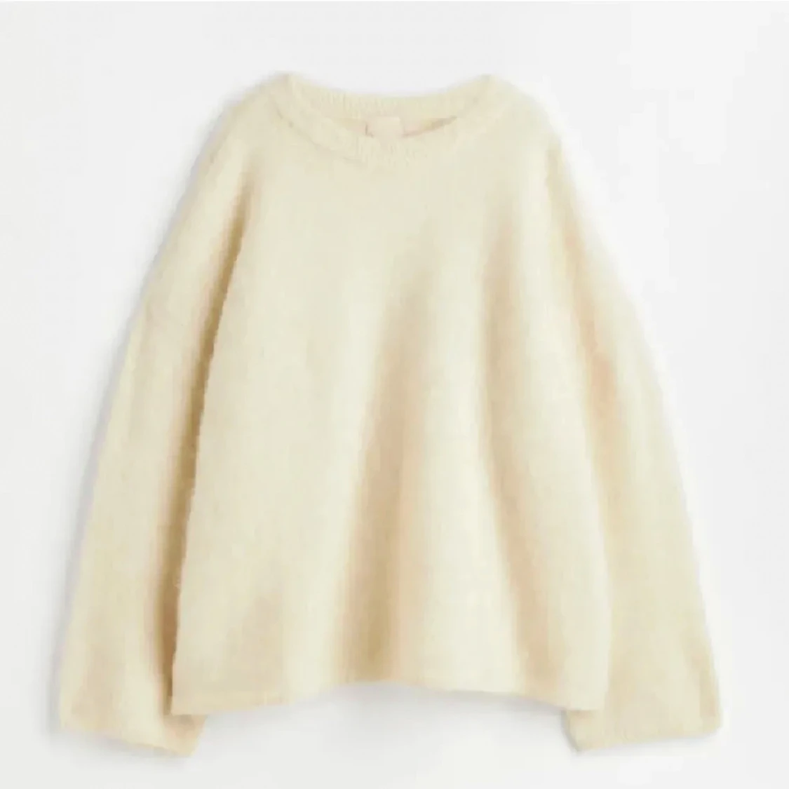 Stickad tröja mohair  - 90