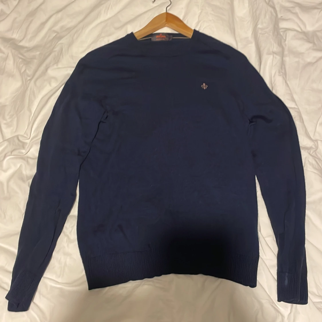 Stickad merinoull tröja 