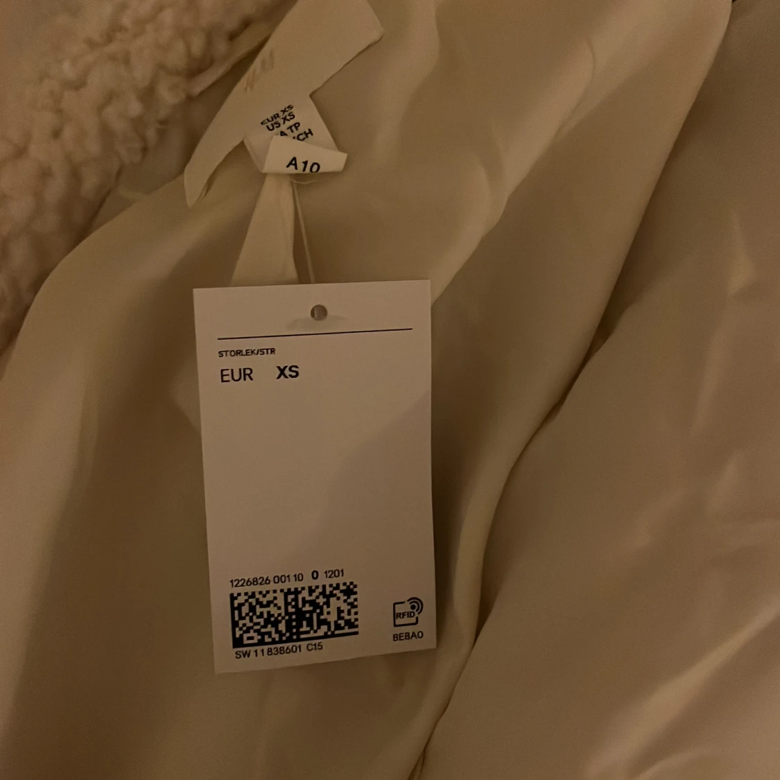 Pilejacka/teddyjacka från hm - 92