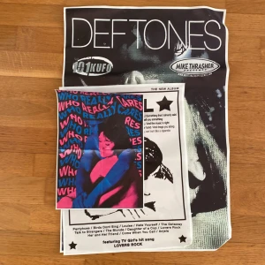 Planscher  - 3 stycken snygga planscher 2 tv Girls och 1 deftonse skriv om ni bara vill köpa en 1 för - 5 och alla för 20