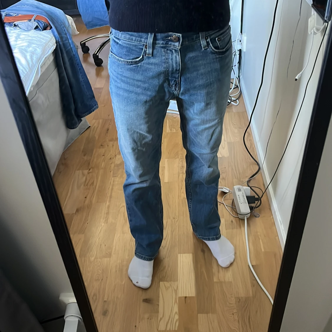 Hollister straight jeans 