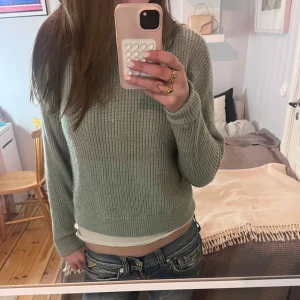 Grön stickad - Grön stickad från Vera Moda 💕💕