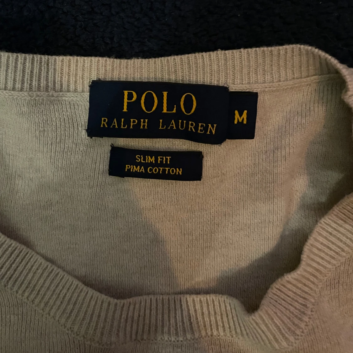 Vit/grå tröja från Ralph Lauren - 92
