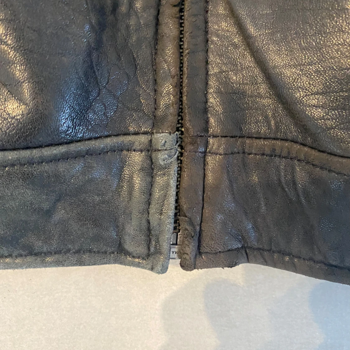 Vintage skinnjacka - 93