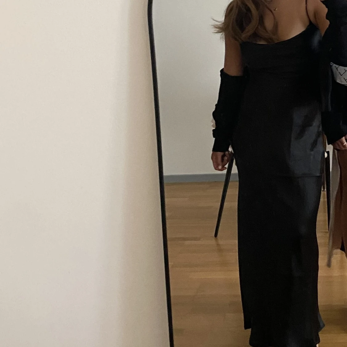 Svart maxiklänning - 91