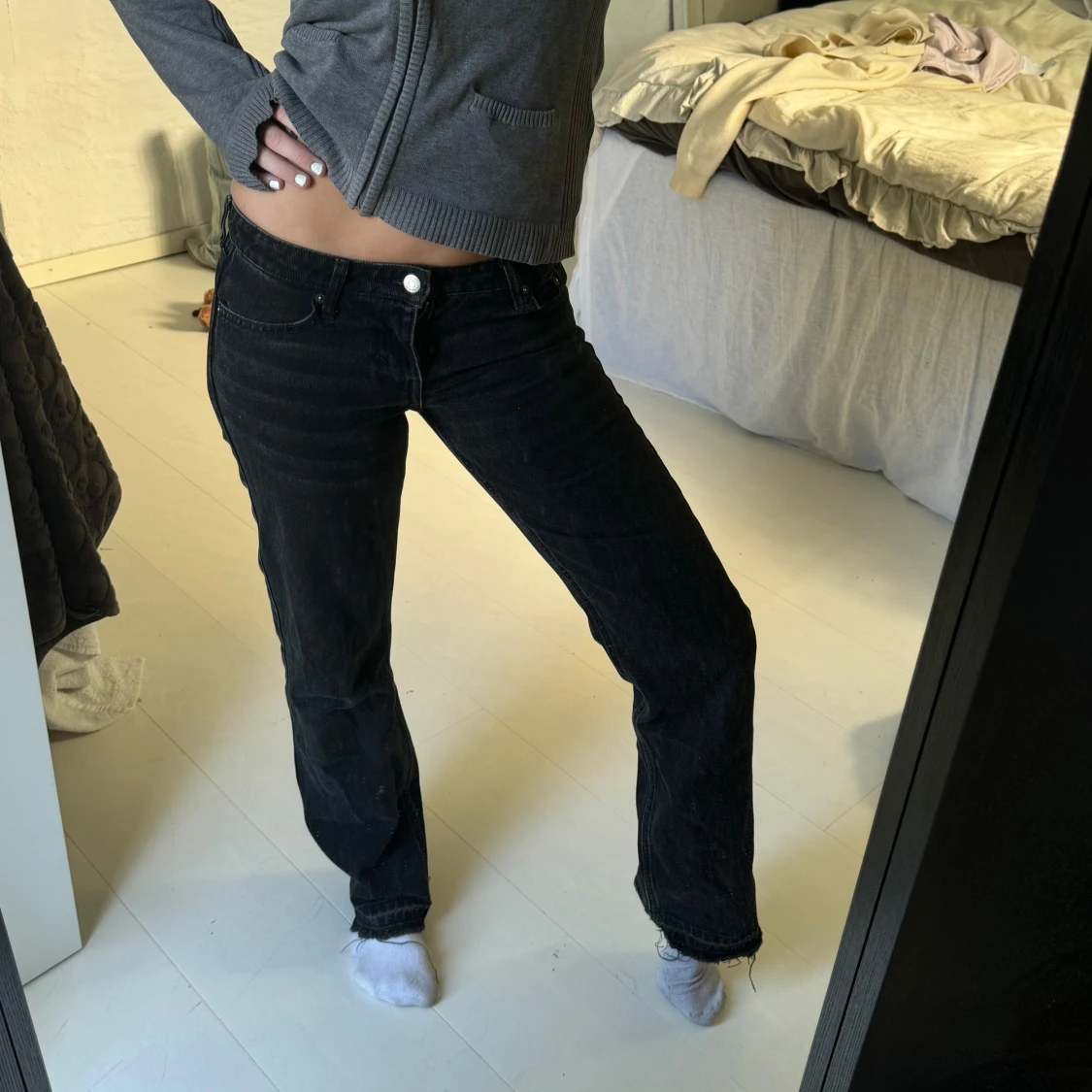 Lågmidjade jeans 