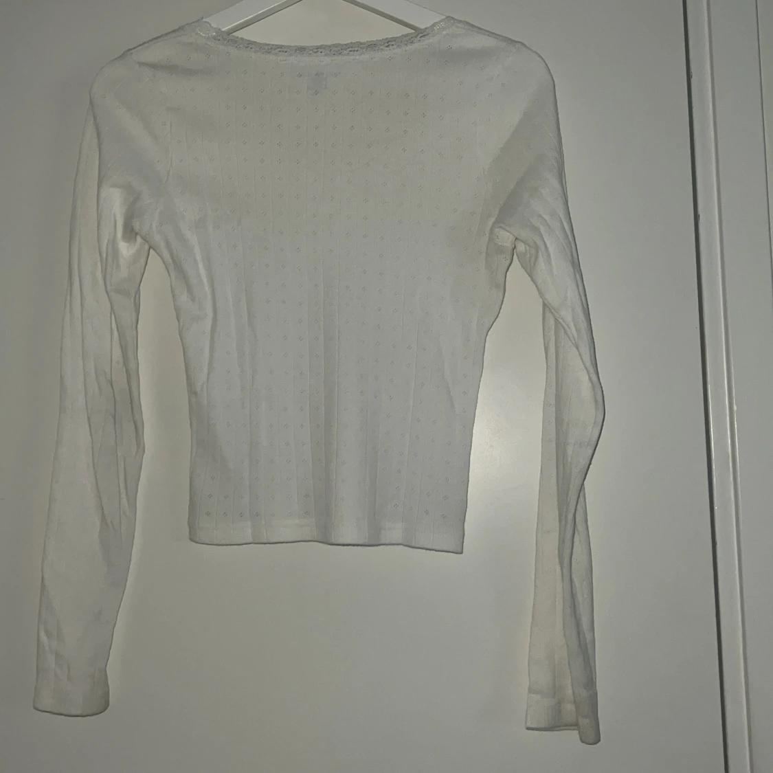 Långärmad brandy lace tröja  - 90