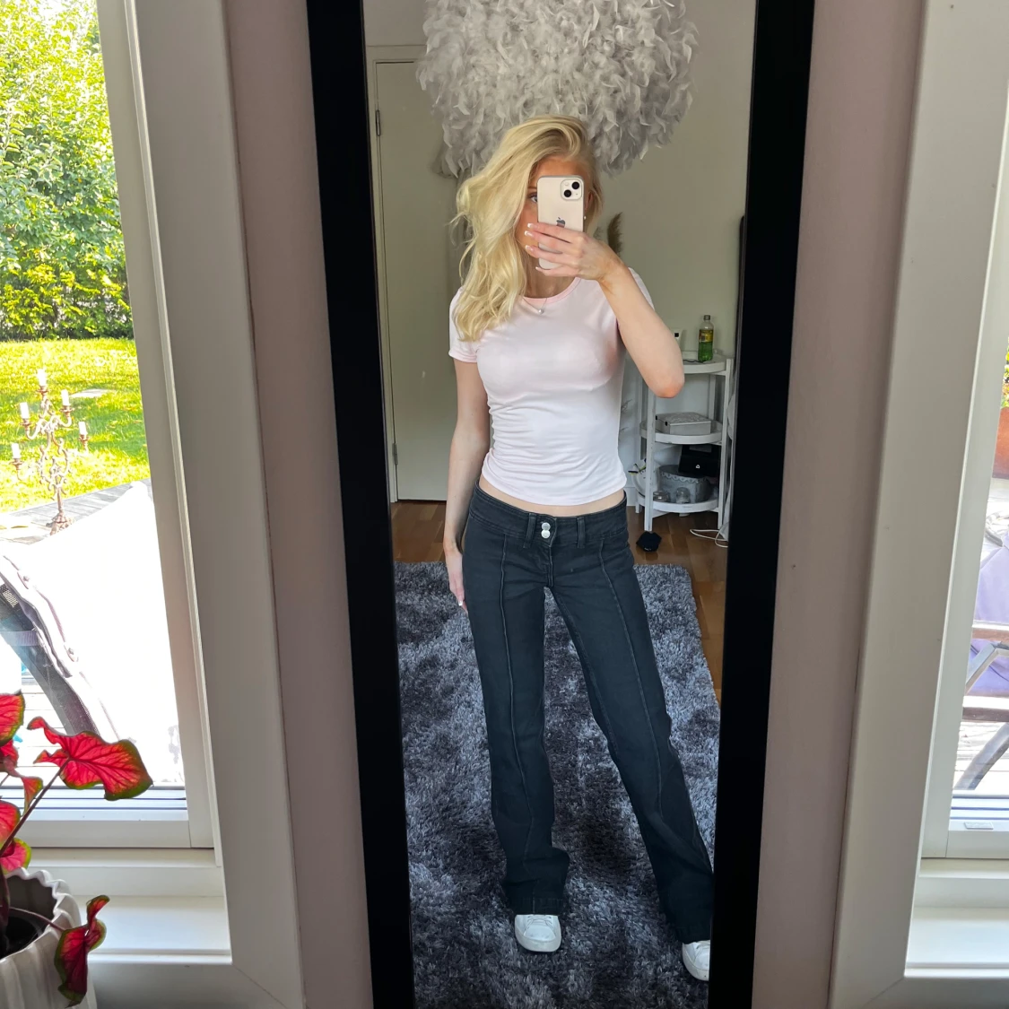 Lågmidjade jeans  - 90