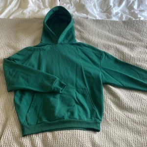 Oversized hoodie Grön - Snygg stilren hoodie till hösten/vintern. Storlek S men funkar även om man har M eftersom att den är oversized. Köpt för 799 och knappt använd.