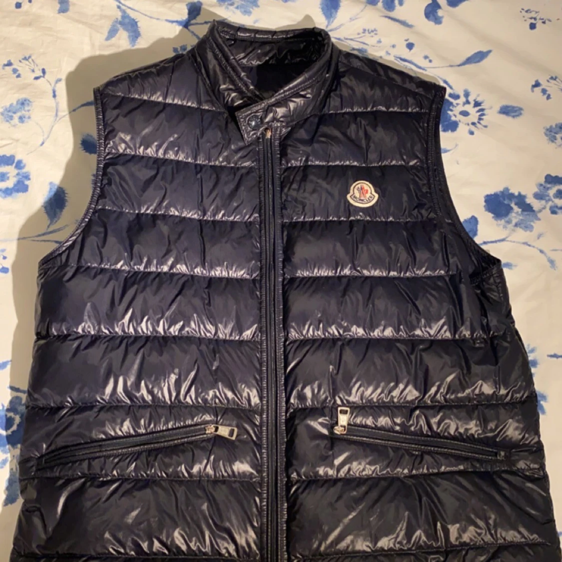 Mocler väst mörklblå/svart