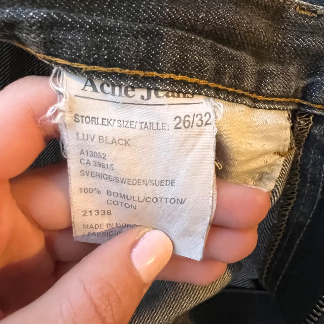 Svarta jeans från Acne Jeans - 92