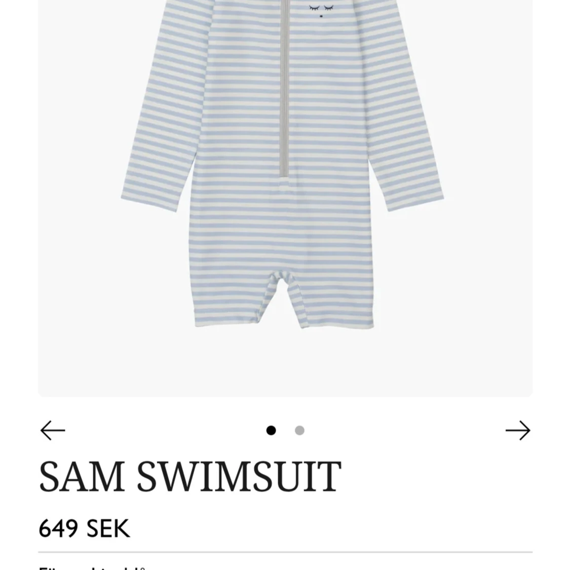 Baby Lively Swimsuit - 92