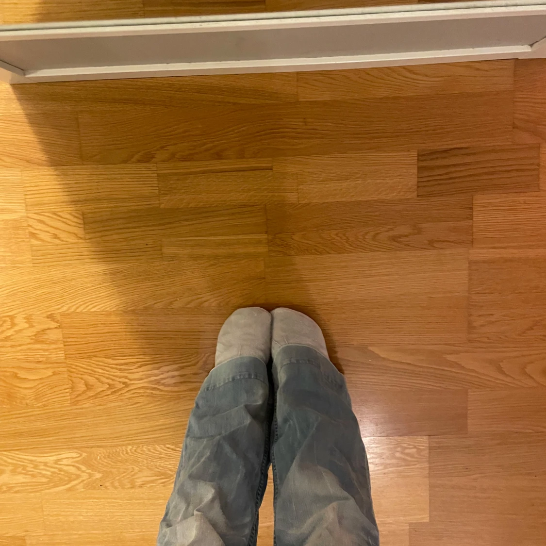 Ljusblå jeans med bootcut - 93