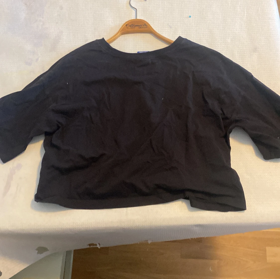 Svart croppad t-shirt från Champion - 90