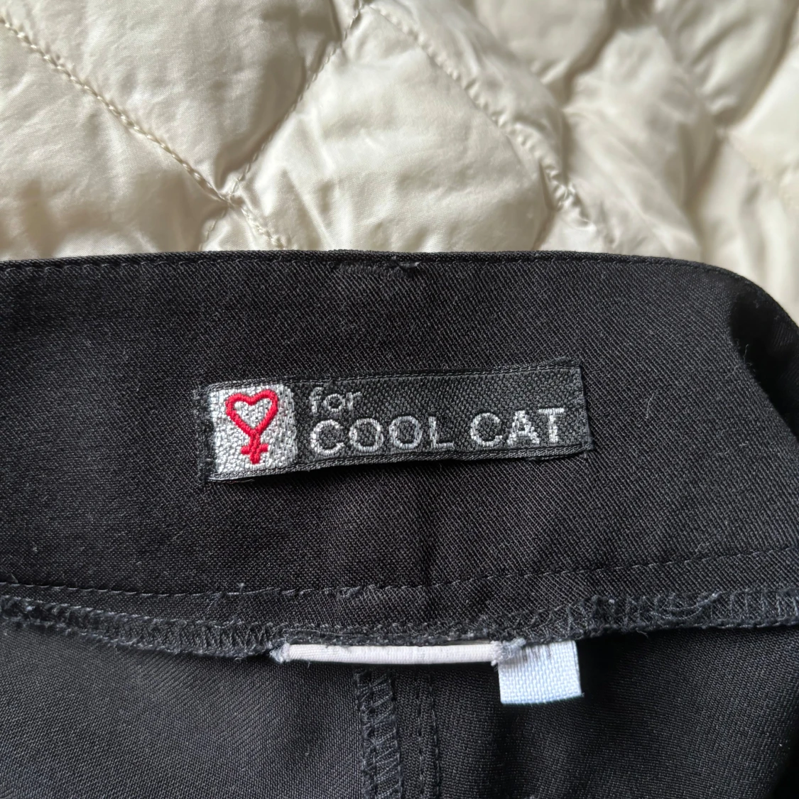 Low-waisted kostymbyxor  - 91