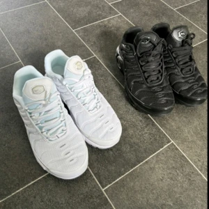 Nike tn skor storlek 40  - Köpte de helt nya men de va lite små ska behöver sälja de   båda vita o svarta för 500kr fraktar  