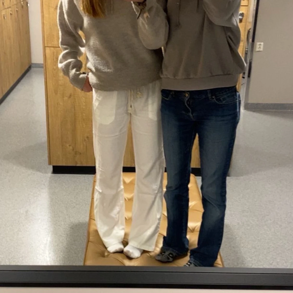 Vita linnebyxor för Roxy ! - 2