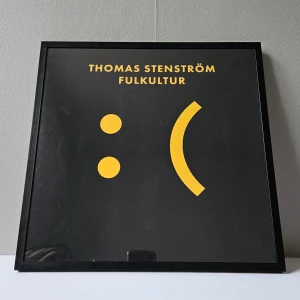 Thomas Stenström - Albumaffisch, 31.5x31.5cm - Thomas Stenström - Fultkultur albumaffisch, 31.5x31.5cm. Helt ny - Passar bra i IKEAs tavelram Lomviken!  Skickas i papprulle - Ramen ingår inte!