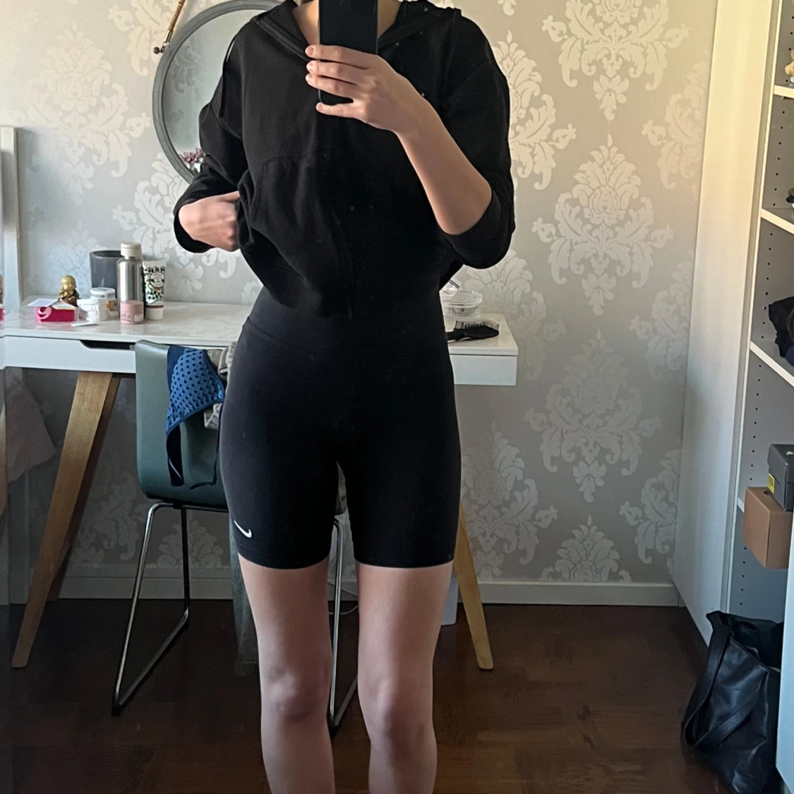 Svarta cykelshorts från Nike - 2