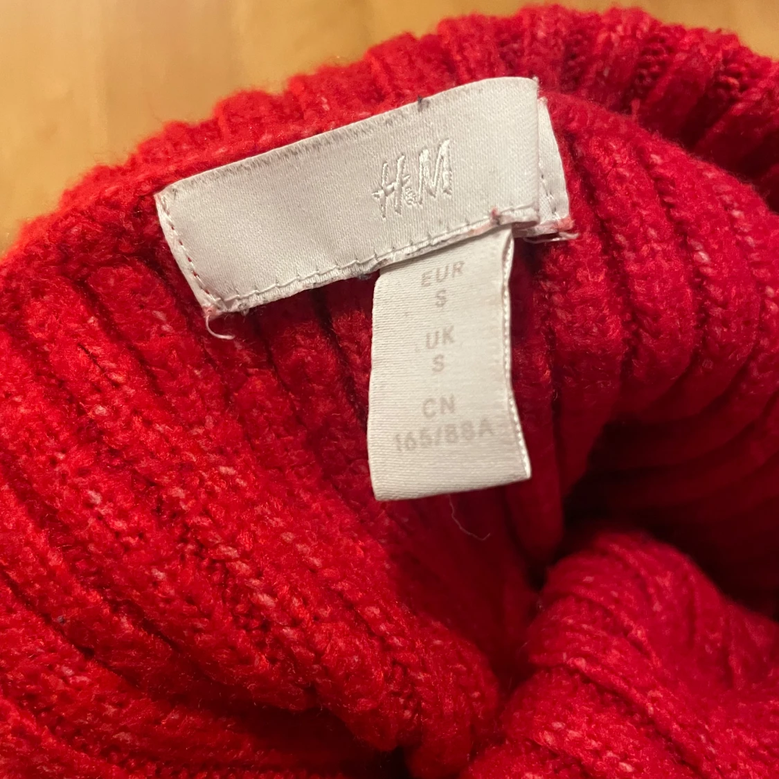 stickad crewneck tröja  - 2