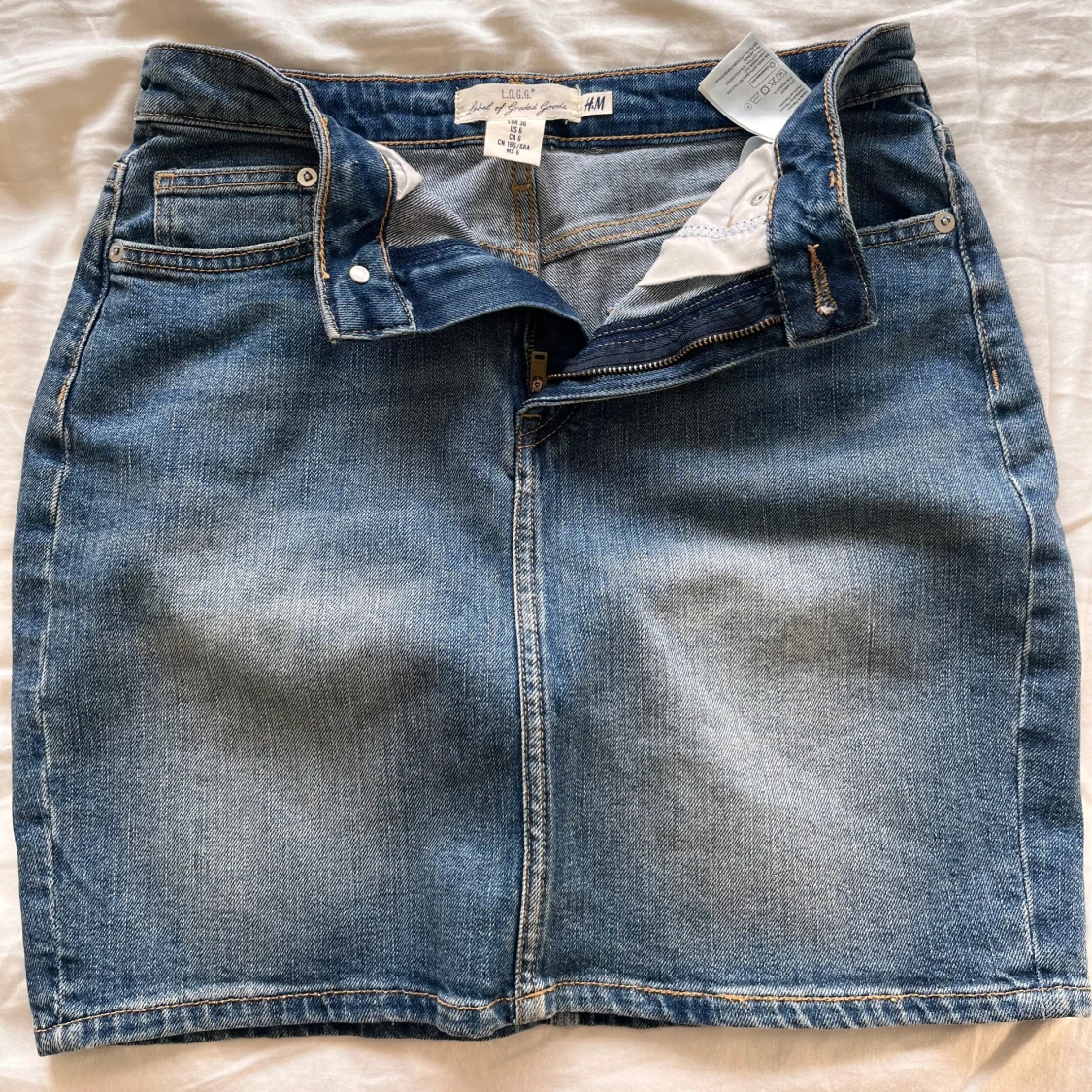 Jeans kjol 