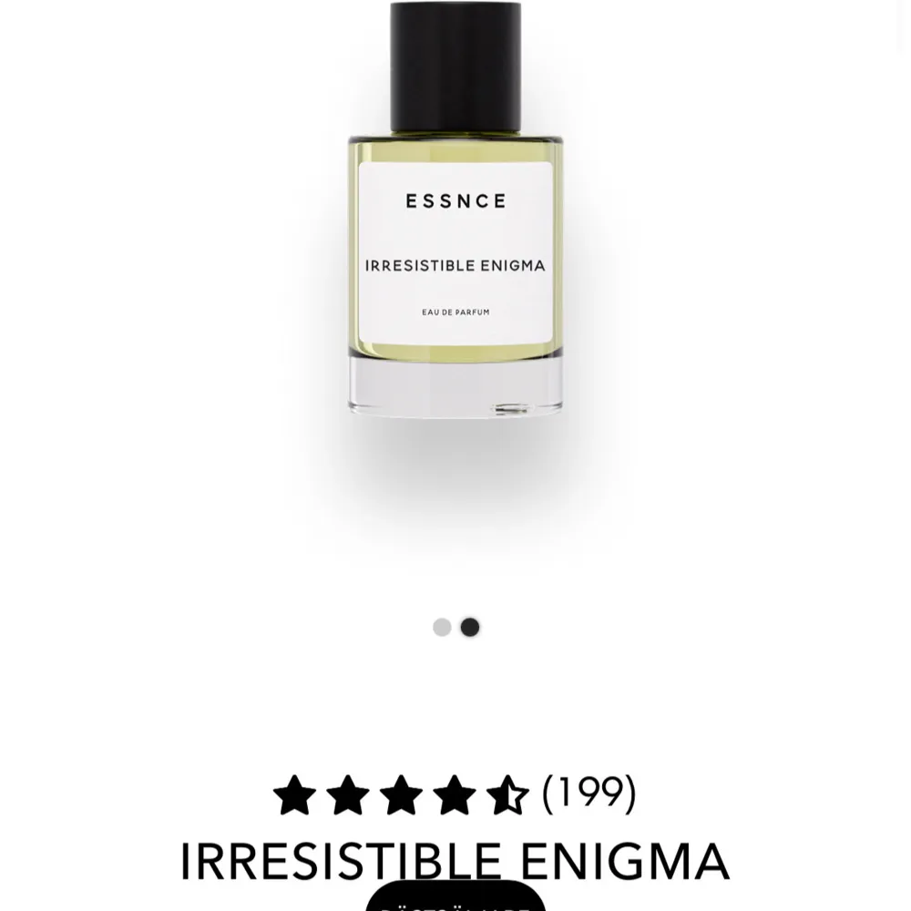 Irresistible Enigma från Essnce, dupen av parfymen prada paradox. Använd vid ytterst få tillfällen då jag inte tycker att doften passar mig. Passar både till vardags och till speciella tillfällen🫶🏼. Parfym.