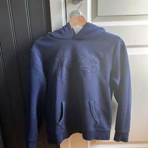 Säljer en snygg blå hoodie från Polo Ralph Lauren i storlek 14/16. Perfekt för en avslappnad stil och passar bra till både höst och vår. Superbekväm och stilren!