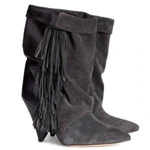 Frans skor kilklackar - Så snygga🐆 liknar de från Isabel marant! Storlek 39