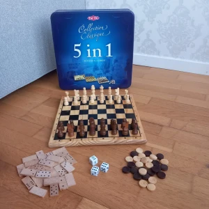 Schack spel, Backgammon 5 in 1 - Schack spel, Backgammon.. 5 in 1
