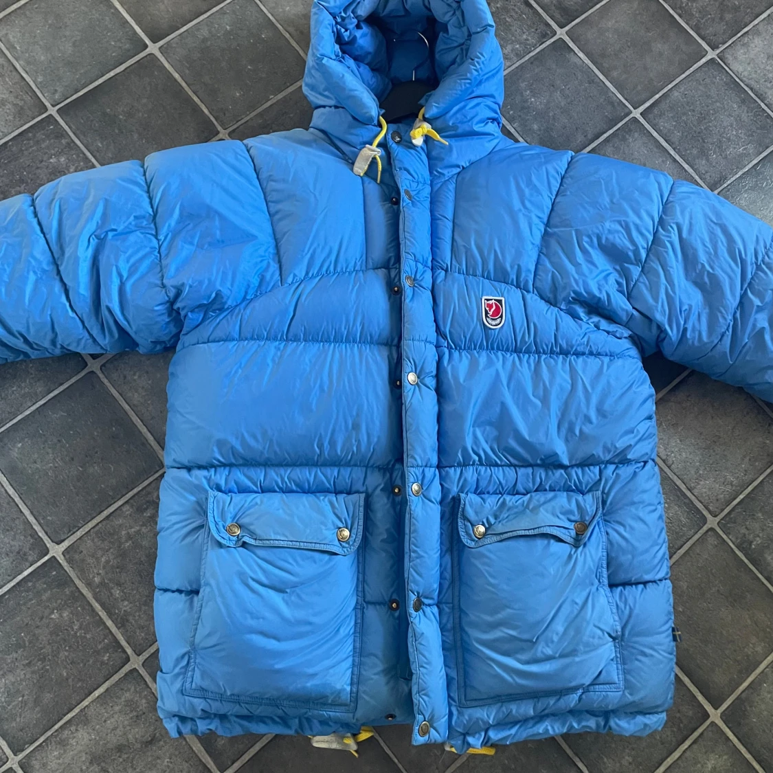 Ljusblå fjällräven jacka  - 91