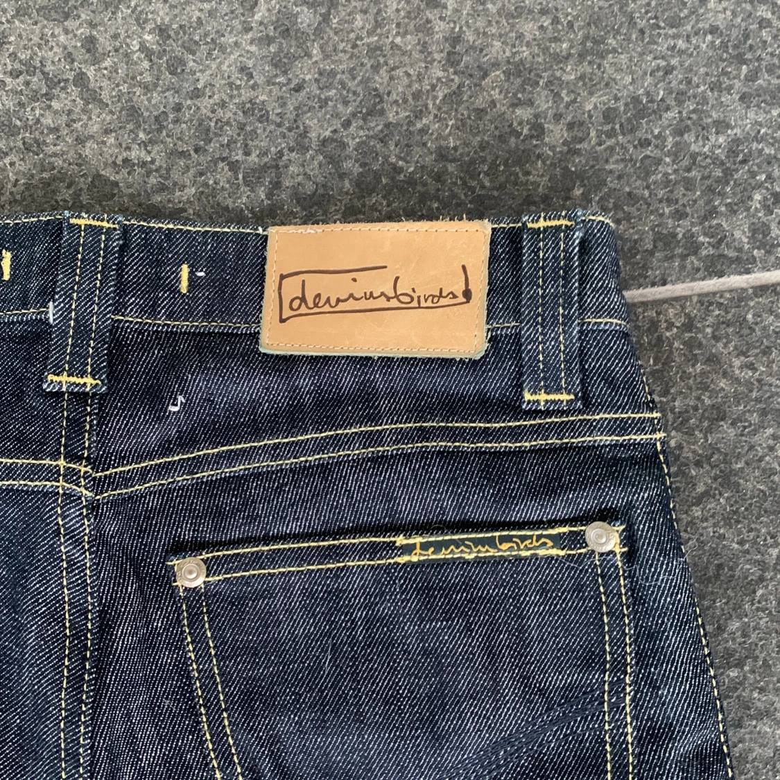 Mörkblå jeans från Denimbirds - 92