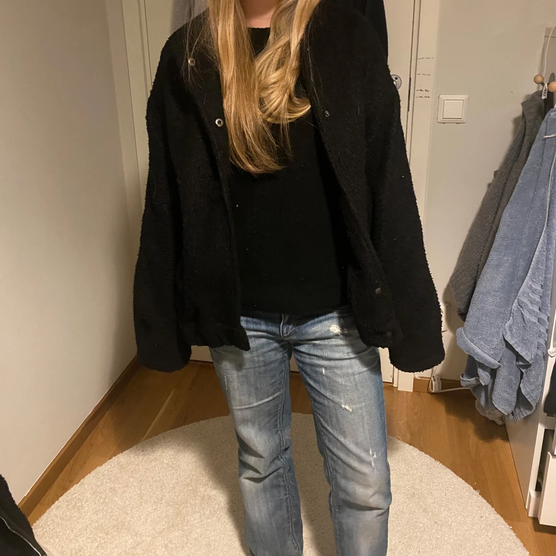 Svart höstjacka! - 90