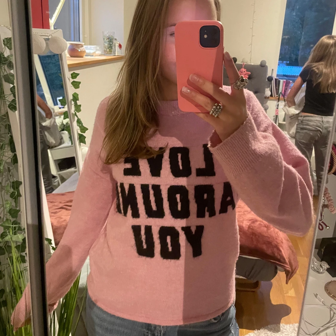 Stickad tröja  - 90