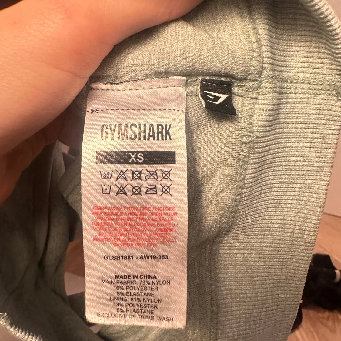 Grön sport-bh från Gymshark - 1