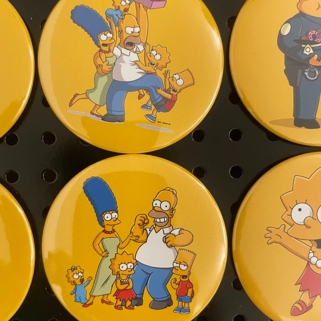 Magnet fridge 6pcs  (59mm) - The Simpsons - 2