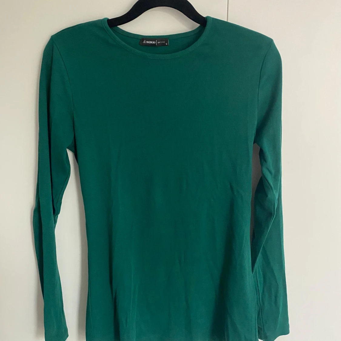 Grön Långarmad Tröja