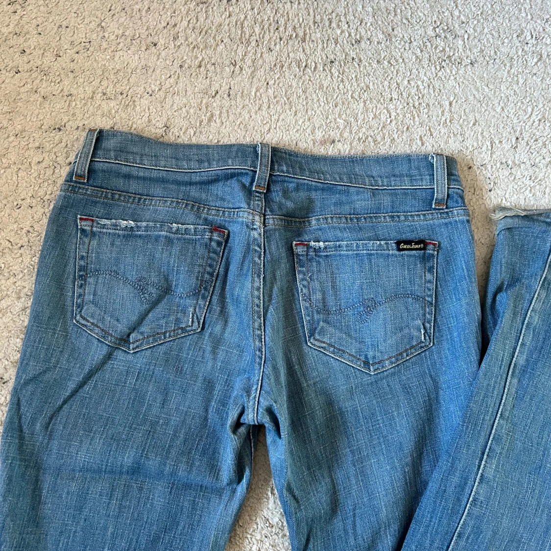 Lågmidjade bootcut jeans  - 91