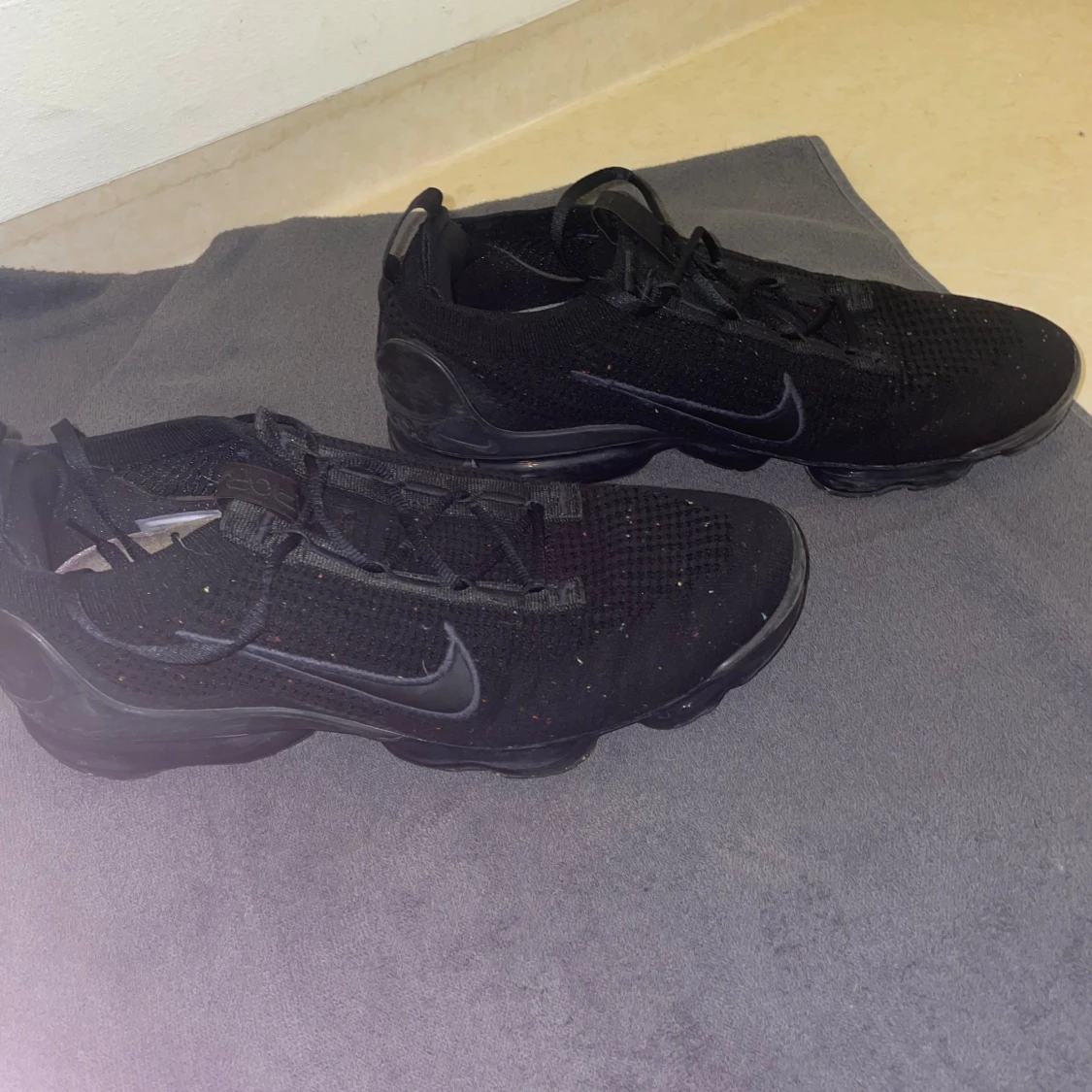 Svarta Nike Vapormax 2021 fk sneakers - 1