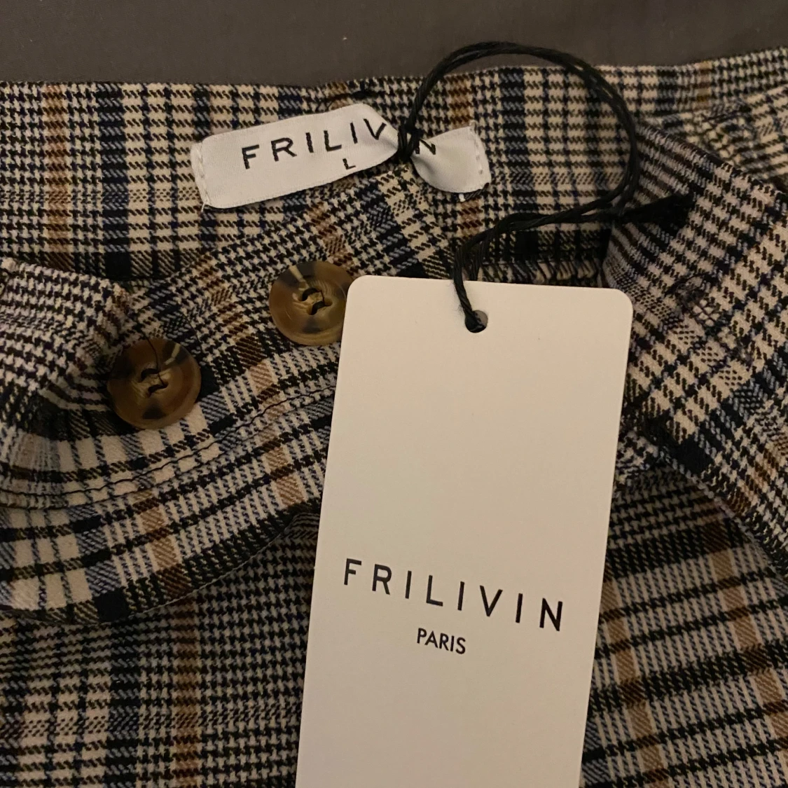 Rutig byxa från Frilivin - 1