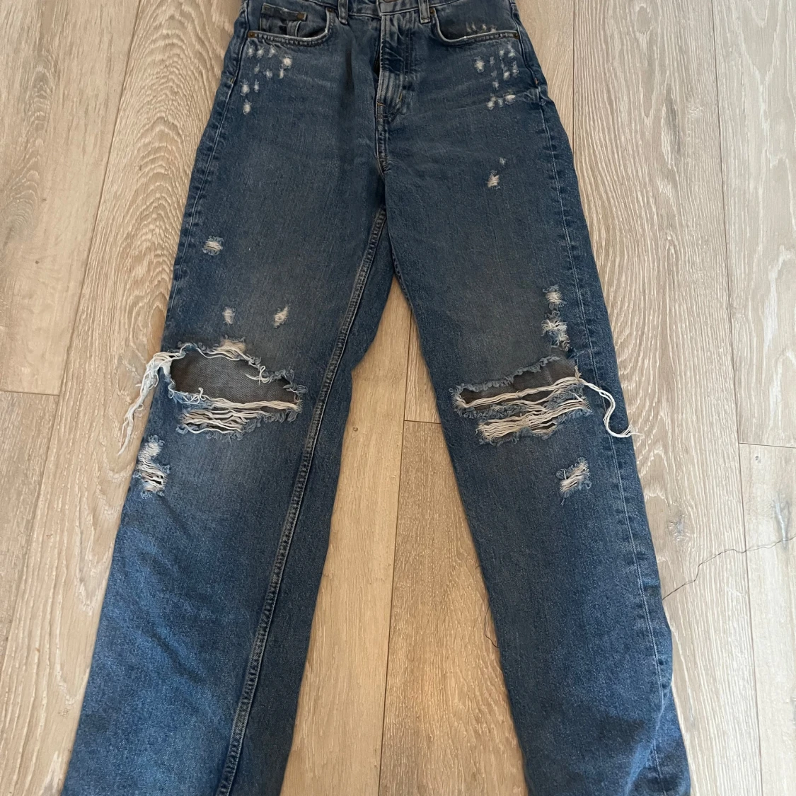 Blå jeans från H&M