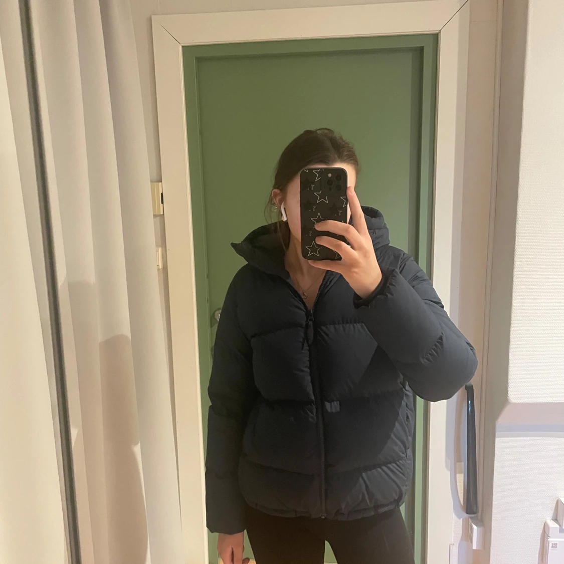 Mörkblå dunjacka från Peak Performance - 91