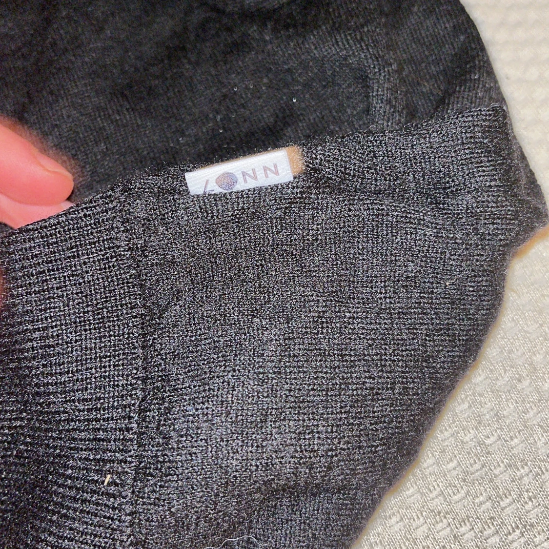 Svart ulltröja från NN07 - 91