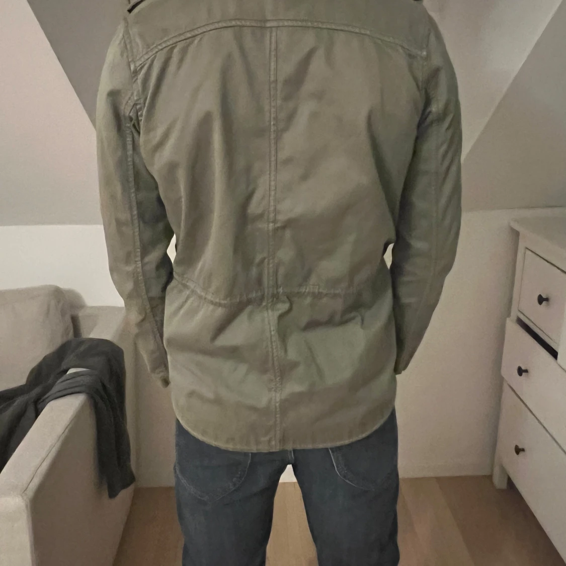 Grön fieldjacka - 91