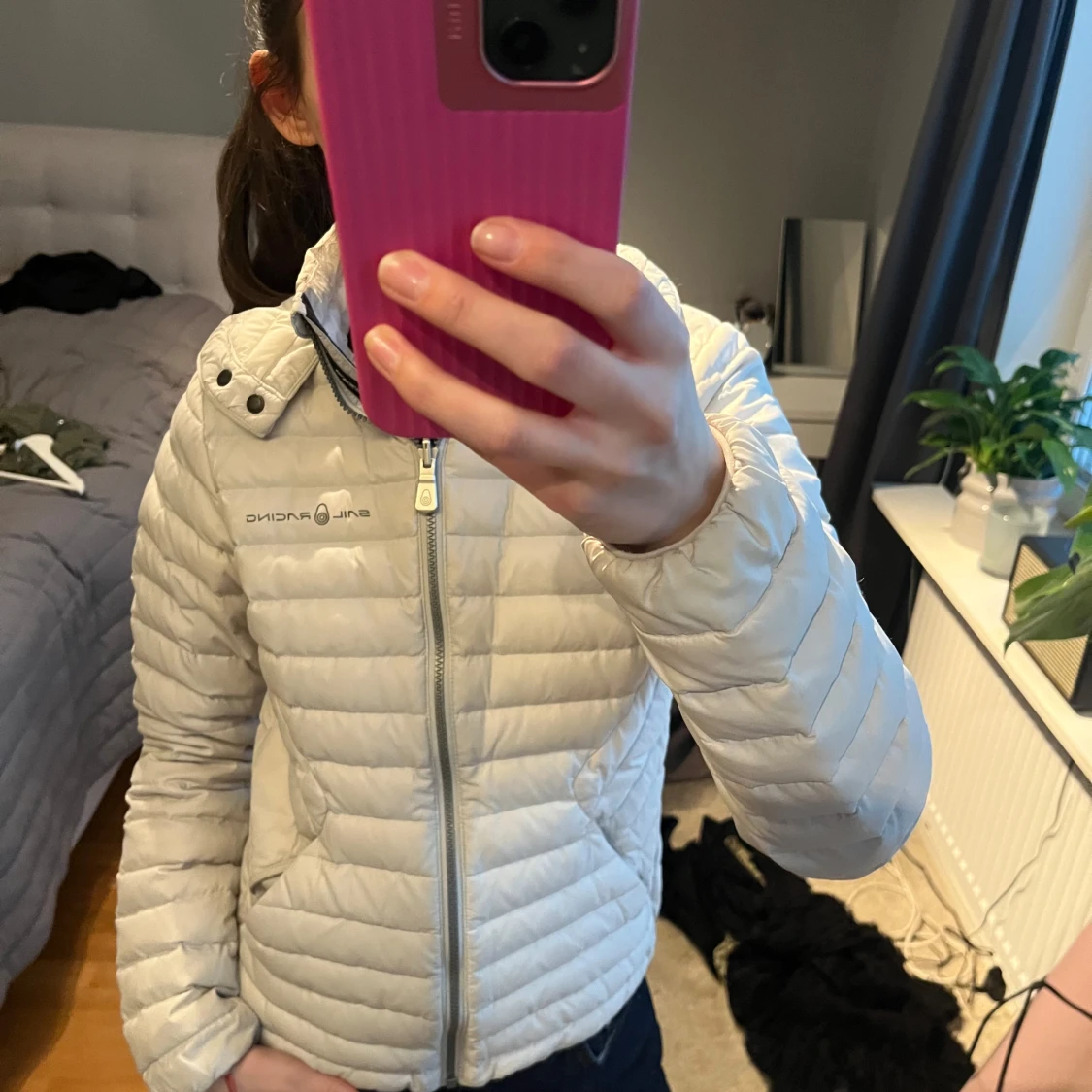 Vit dunjacka från sail racing - 1