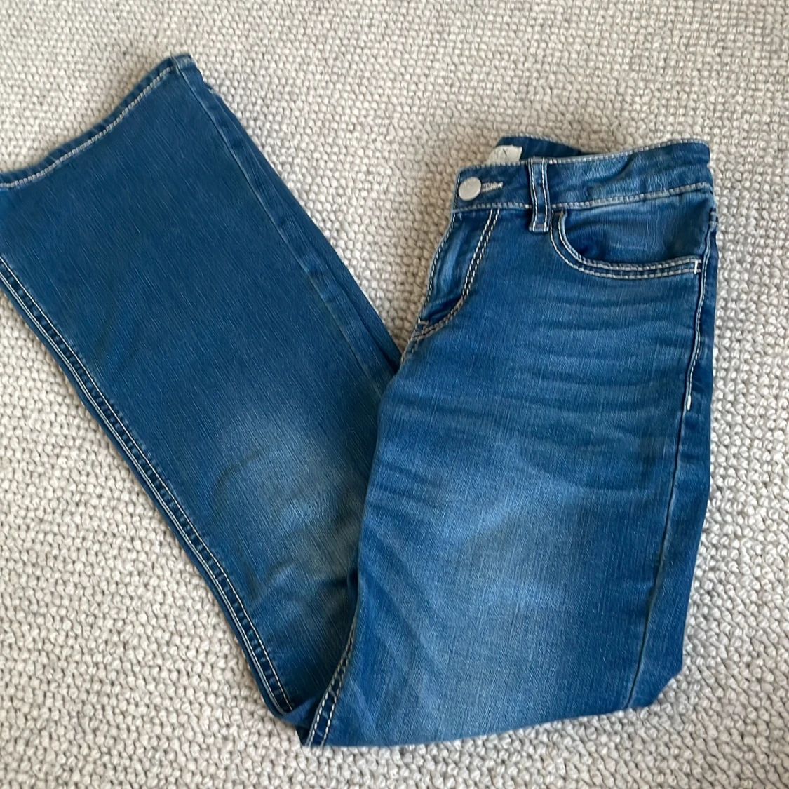 Blå jeans från Lindex - 3
