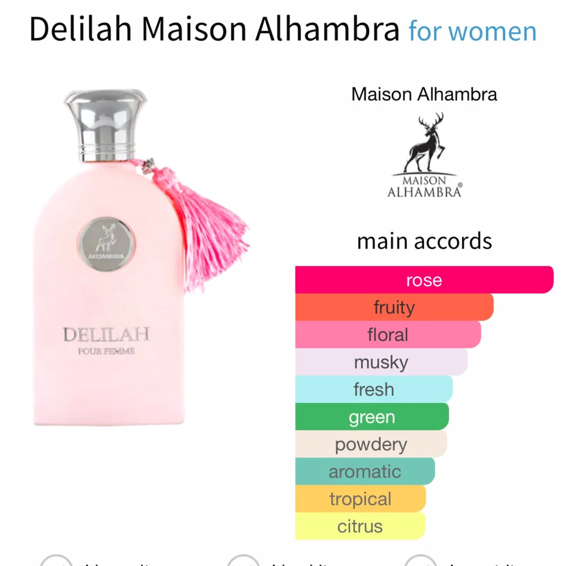 Delilah Pour Femme Eau de Parfum - 1