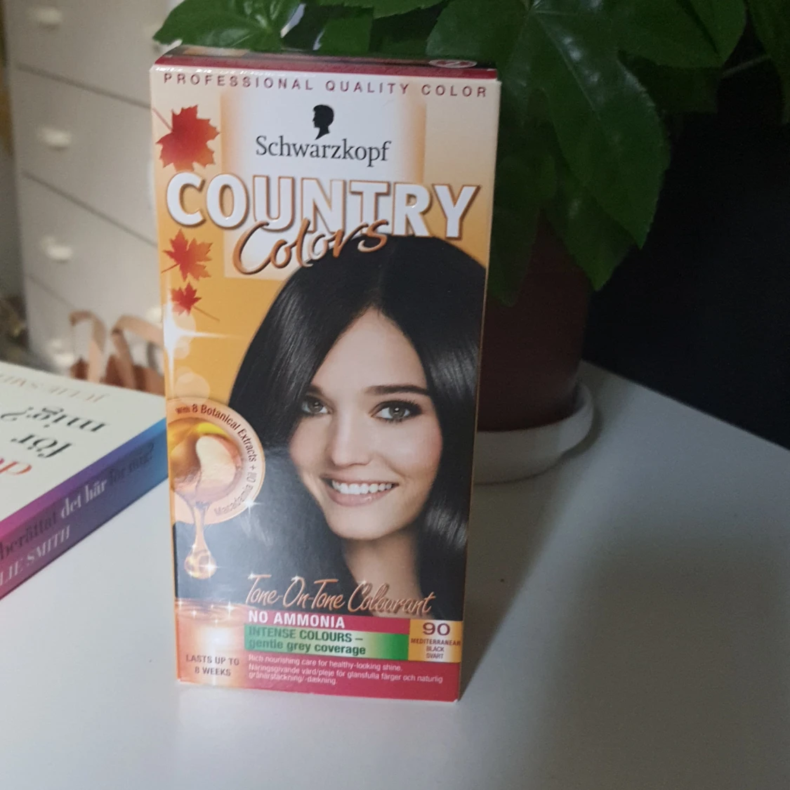 Hårtoning, svart, 90