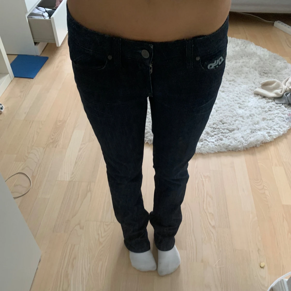 Lågmidjade jeans - 92
